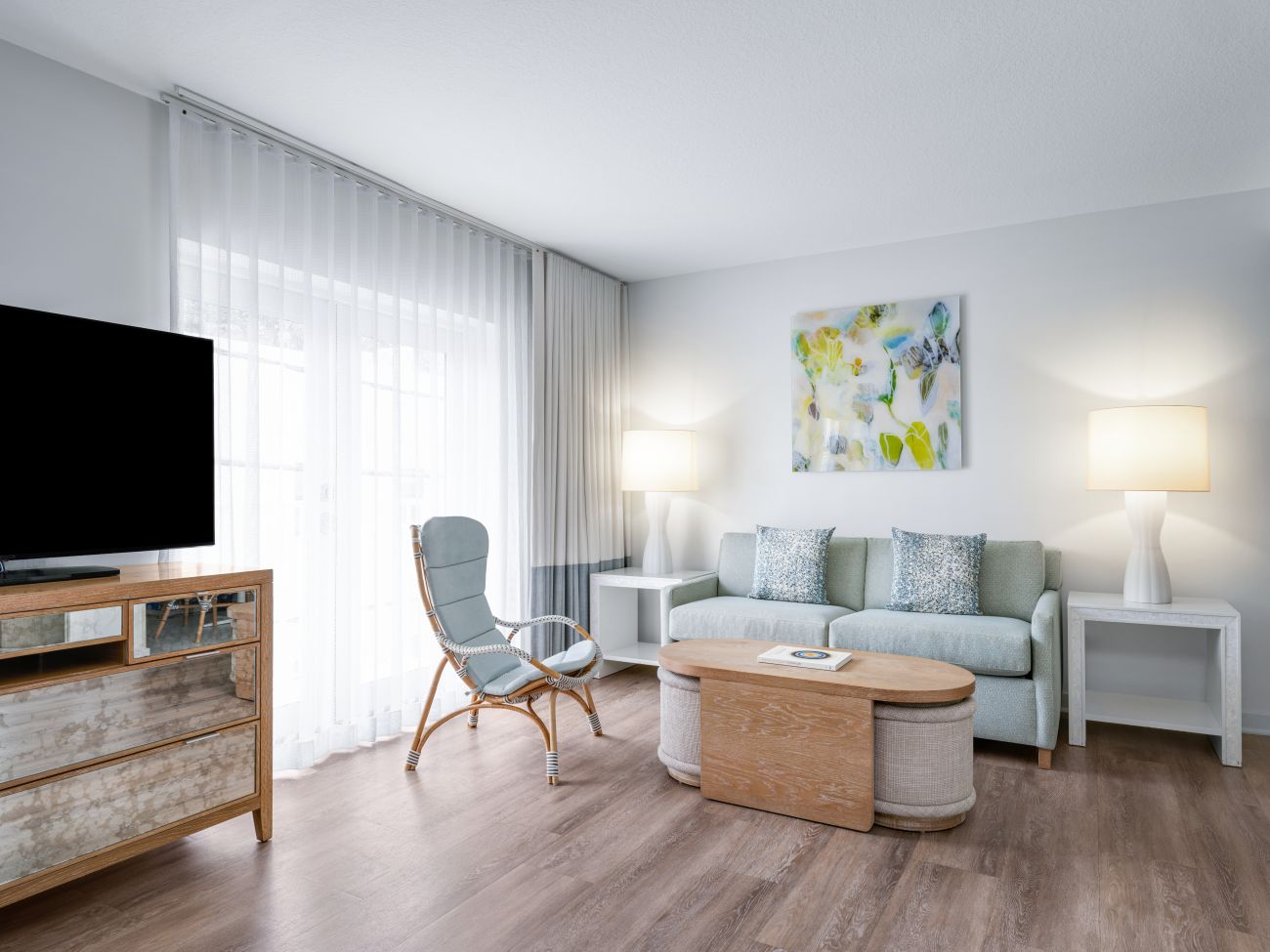 King Studio Living Area, 1 Sofa Bed